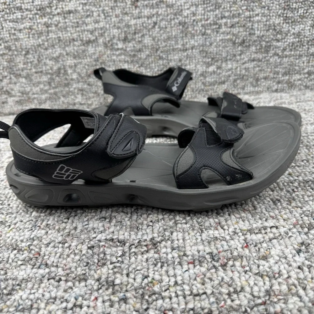 Columbia Techlite Sandals Mens 13 Water Outdoors Gray Black